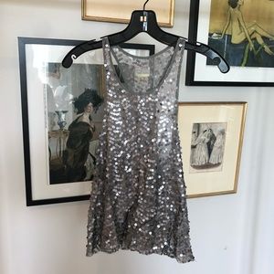 Free People sequin top
